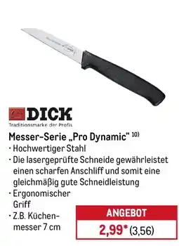 METRO DICK Messer-Serie „Pro Dynamic“ 10) Angebot