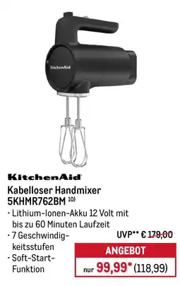 METRO KitchenAid Kabelloser Handmixer Angebot
