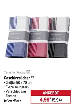 METRO Tarrington House Geschirrtücher Angebot