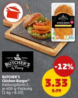 PENNY BUTCHER'S Chicken Burger Angebot
