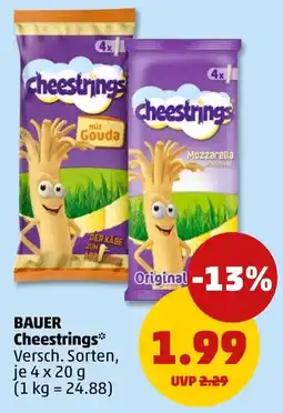 PENNY BAUER Cheestrings* Angebot