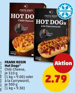 PENNY FRANK ROSIN Hot Dogs Angebot