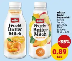 PENNY müller Frucht Butter Milch Angebot