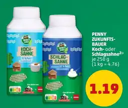 PENNY ZUKUNFTSBAUER Koch- oder Schlagsahne Angebot