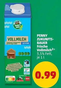 PENNY ZUKUNFTS-BAUER Vollmilch Angebot