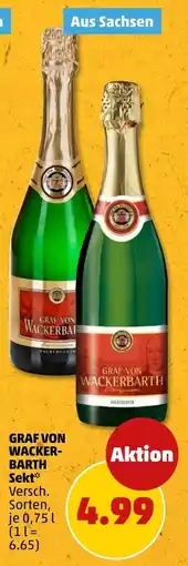 PENNY GRAF VON WACKERBARTH Sekt Angebot
