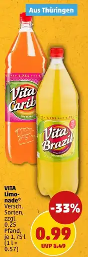 PENNY Vita Limonade Angebot