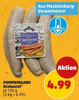 PENNY POMMERNLAND Bratwurst Angebot
