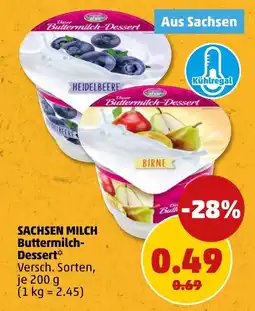 PENNY SACHSEN MILCH Buttermilch-Dessert Angebot