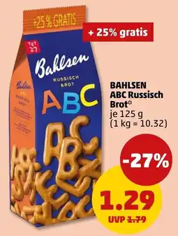 PENNY BAHLSSEN ABC Russisch Brot Angebot
