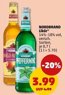 PENNY NORDBRAND Likör Angebot