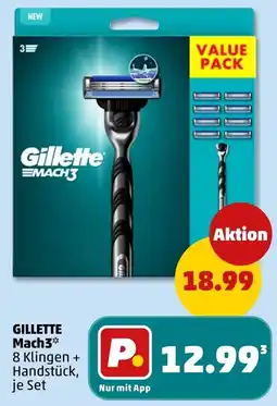 PENNY Gillette Mach3 Angebot