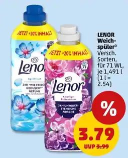 PENNY LENOR Weichspüler Angebot