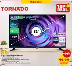 PENNY TORNADO 81-cm-32"-Smart-TV 32ES4301X Web OS Angebot