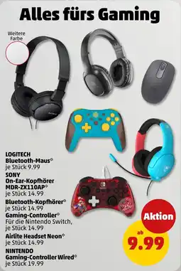 PENNY Airlite Headset Neon Angebot