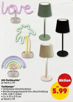 PENNY LED-Tischleuchte* Tischlampe* Angebot