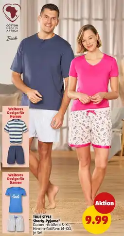 PENNY TRUE STYLE Shorty-Pyjama* Angebot
