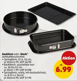 PENNY Backform oder -blech* Angebot