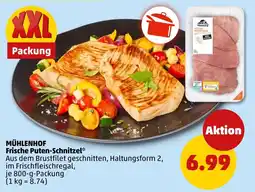 PENNY MÜHLENHOF Frische Puten-Schnitzel* Angebot