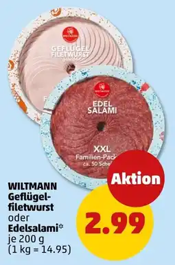 PENNY WILTMANN Geflügel-filetwurst oder Edelsalami Angebot