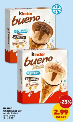 PENNY FERRERO Kinder bueno Eis* Angebot