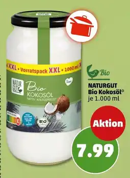 PENNY NATURGUT Bio Kokosöl Angebot