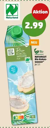 PENNY NATURGUT Bio Kokoswasser Angebot