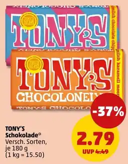 PENNY TONY'S Schokolade* Angebot