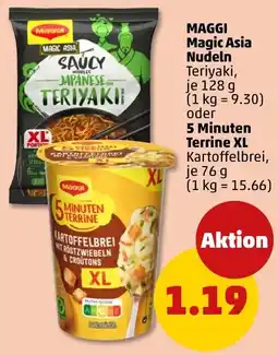 PENNY MAGGI Magic Asia Nudeln Teriyaki Angebot
