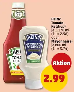PENNY HEINZ Tomato Ketchup oder Mayonnaise Angebot