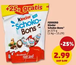 PENNY FERRERO Kinder Schoko-Bons Angebot