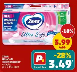 PENNY Zewa Ultra Soft Toilettenpapier Angebot