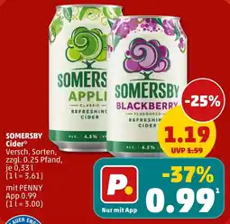PENNY SOMERSBY Cider Angebot
