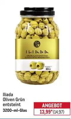 METRO Iliada Oliven Grün entsteint Angebot