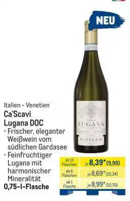 METRO Ca'Scavi Lugana DOC Angebot