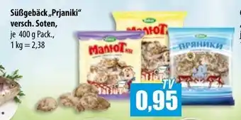 Mix Markt Süßgebäck Prjaniki 400g Angebot