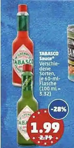 PENNY Tabasco Sauce Angebot