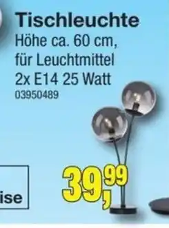 Möbelfundgrube Tischleuchte Angebot