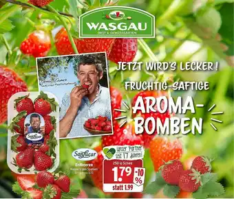 Wasgau Sanlucar Erdbeeren Angebot