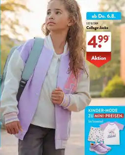 Aldi Süd LILY & DAN College-Jacke Angebot