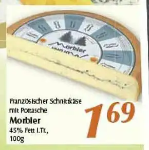 inkoop Französischer Schnittkäse Mit Pottasche Morbier Angebot