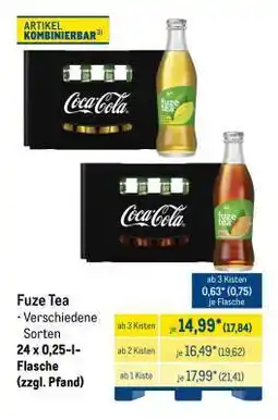METRO Fuze Tea Angebot