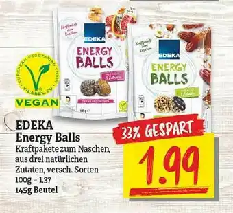 NP Discount Edeka Energy Balls Angebot