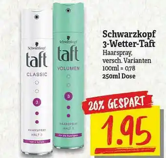 NP Discount Schwarzkopf 3-wetter-taft Angebot