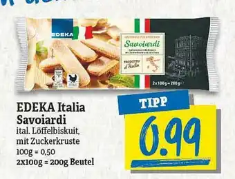 NP Discount Edeka Italia Savoiardi Angebot