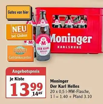 Globus Moninger Der Karl Helles Angebot