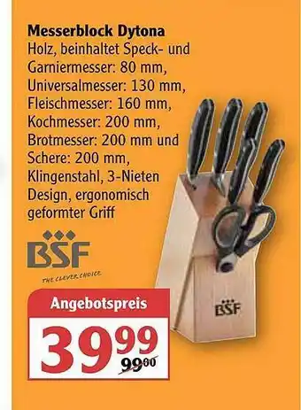 Globus Messerblock Dytona Bsf Angebot