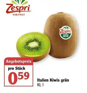 Globus Zespri Italien Kiwis Grün Angebot