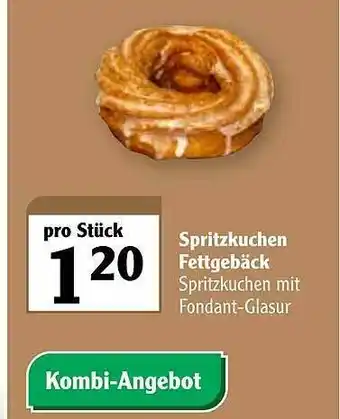 Globus Spritzkuchen Fettgebäck Angebot