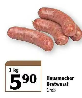 Globus Hausmacher Bratwurst Angebot